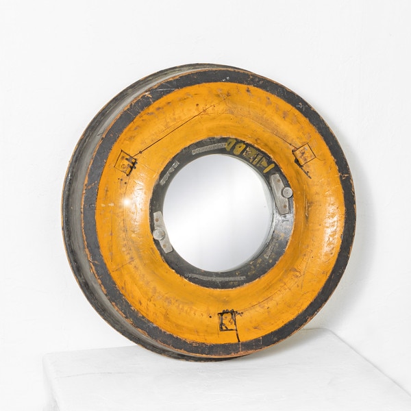 Salvage Cast Iron Mold Mirror - Live from Detroit™
